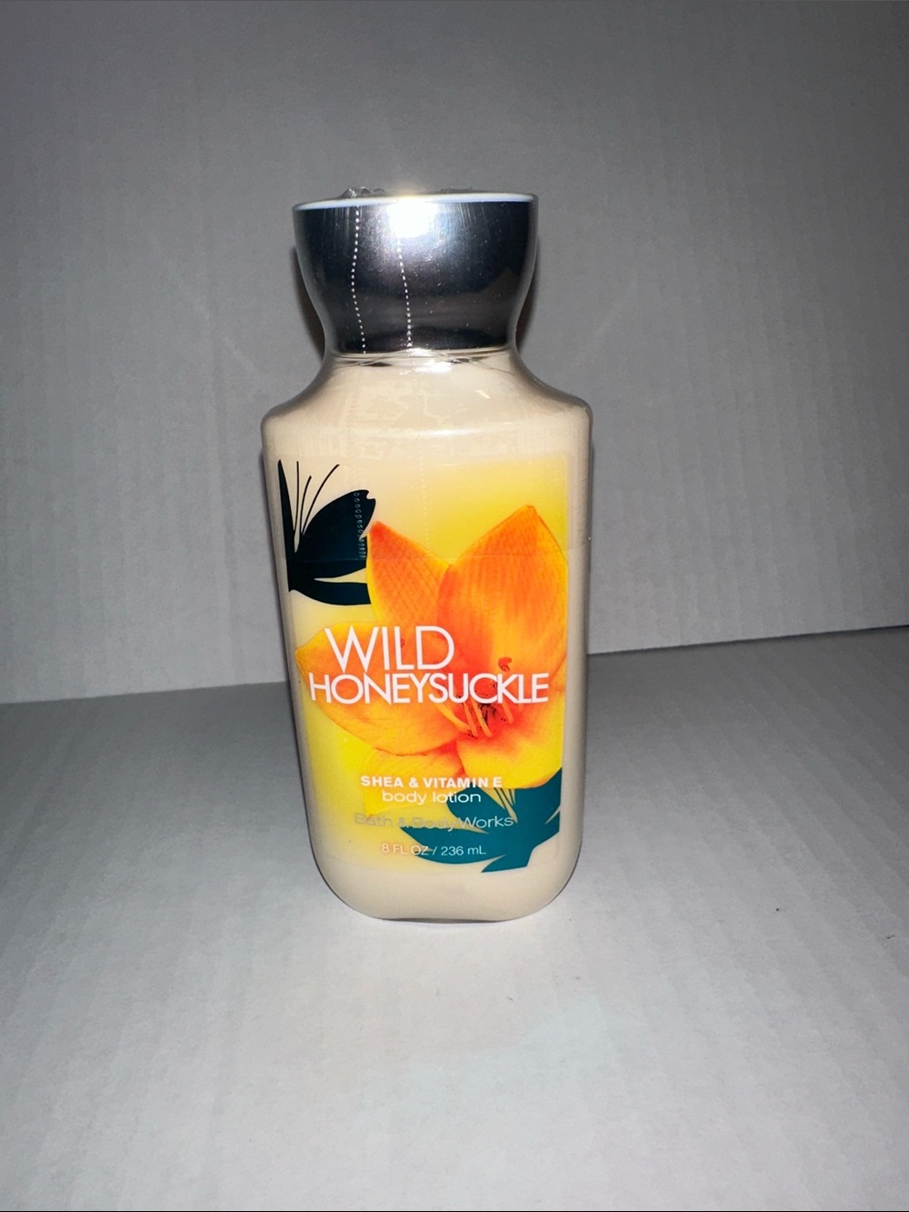 Bath & Body Works Wild Honeysuckle Body Lotion - Yellow, Orange, Cream